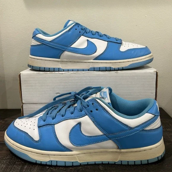 Shoes | Nike Dunk Low Retro University Blue Unc Us Mens Size  display picture 1